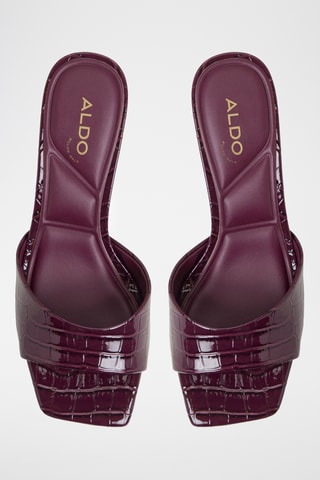 Sandales à talons vernies Enchanting - Bordeaux