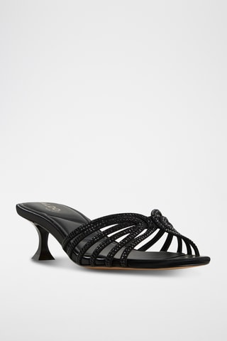 Mules plateformes Janny - Noir