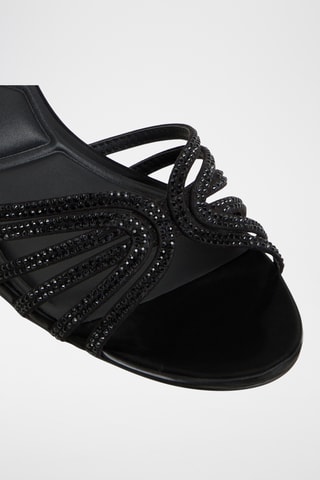 Mules plateformes Janny - Noir
