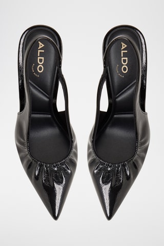 Gelakte Pumps Mystie - Zwart