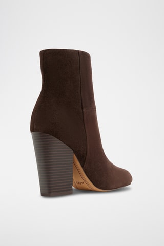 Leren Enkellaarzen Karinaa - Bruin