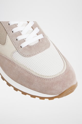 Baskets en cuir Gordo - Taupe