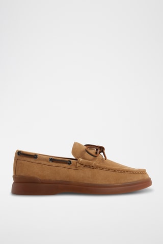 Leren Bootschoenen Bazz - Camel