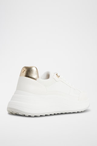 Baskets plateformes Kenbarry - Blanc