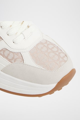 Baskets plateformes Kenbarry - Ecru