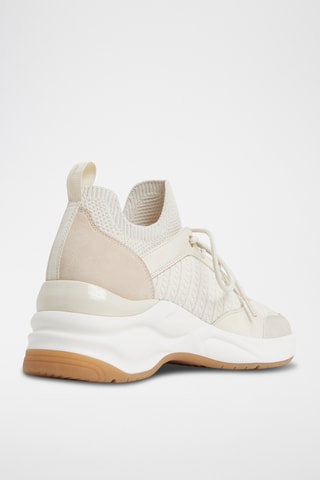 Baskets montantes Kralove - Ecru