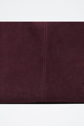 Leren Shopper Arrow - Bordeauxrood