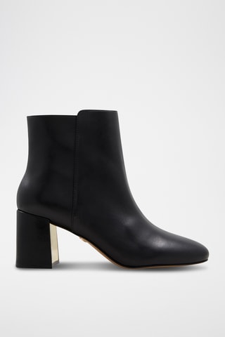 Leren Enkellaarzen Arcadia - Zwart