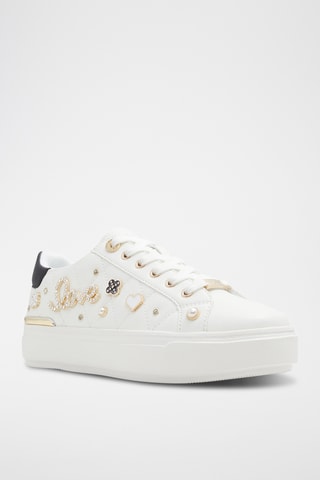 Platform Sneakers Visuetti - Wit