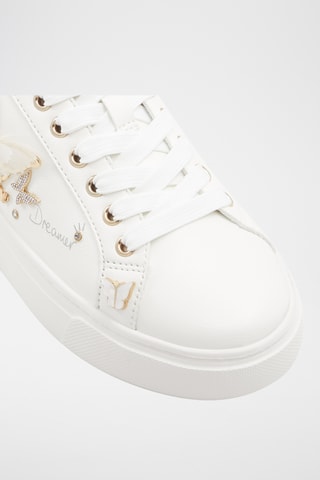 Baskets plateformes Pearlwing - Blanc