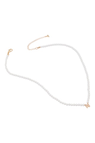 Ketting Pearlette - Wit