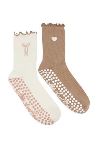 Sokken Pilatesock - Beige