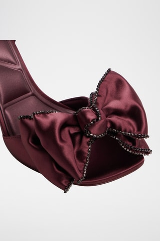 Sandalen met Hak Tinsel - Bordeauxrood