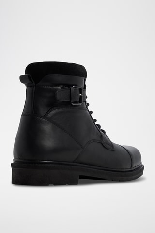 Leren Boots Quaid - Zwart