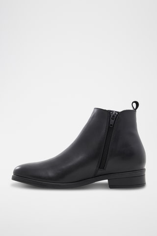 Leren Enkellaarzen Wicoenia - Zwart