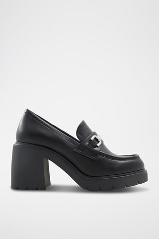 Mocassins met Hak Pandora - Zwart