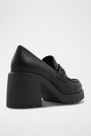 Mocassins met Hak Pandora - Zwart