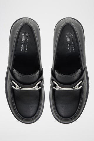 Mocassins met Hak Pandora - Zwart