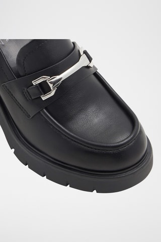 Mocassins met Hak Pandora - Zwart