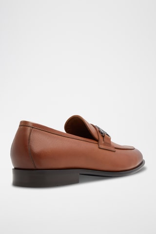 Leren Mocassins Walters-In - Bruin