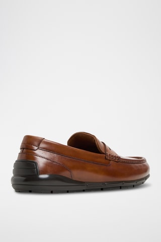 Mocassins en cuir Gwud-In - Marron