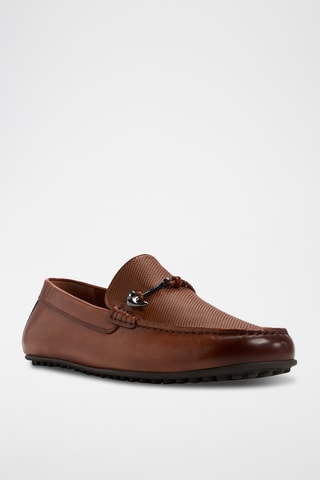 Mocassins en cuir Wilbart - Marron