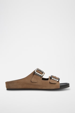 Leren Muiltjes Kennebunk - Bruin