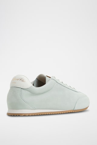 Baskets en cuir Carefree - Vert clair