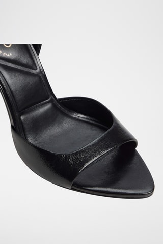 Leren Sandalen met Hak Forevermore - Zwart