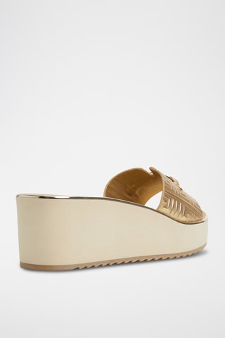 Muiltjes met Hak Goldennight - Goudkleurig