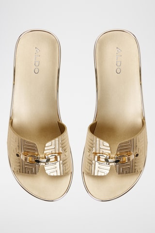 Muiltjes met Hak Goldennight - Goudkleurig