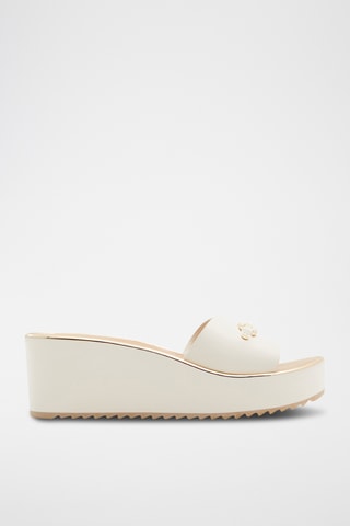 Platform Muiltjes Beriana - Wit