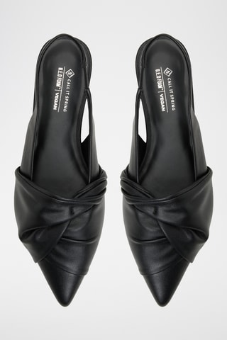 Mules Camellya - Noir