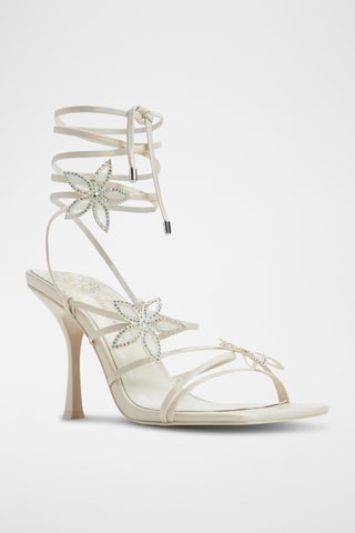 Sandalen met Hak Bouquet - Wit