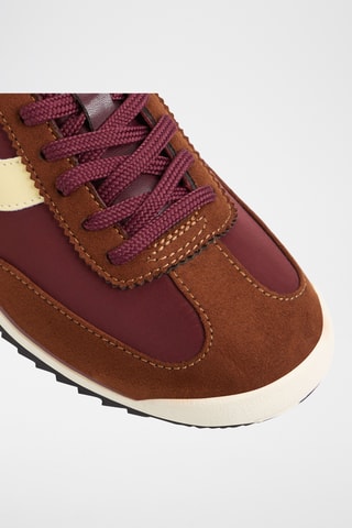 Sneakers Davi - Bordeauxrood