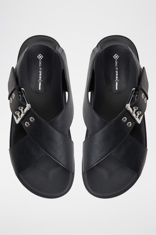 Sandales plateformes Naluu - Noir