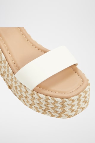 Sandales compensées Memphis - Blanc