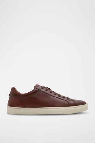 Leren Sneakers Classicspec - Bruin