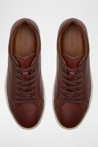 Leren Sneakers Classicspec - Bruin