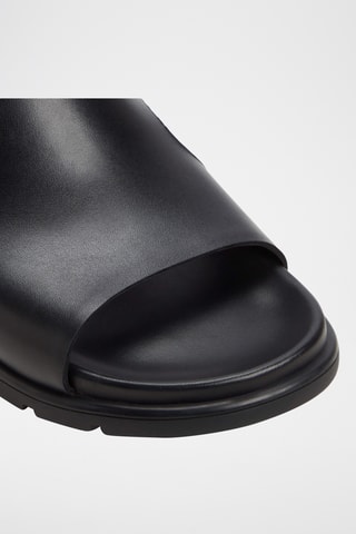 Leren Muiltjes Soar - Zwart