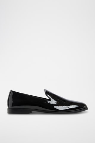 Slippers vernis Casino - Noir