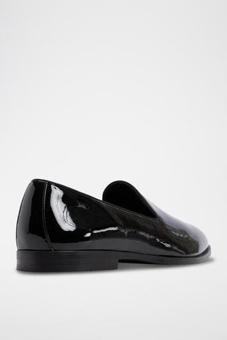 Slippers vernis Casino - Noir