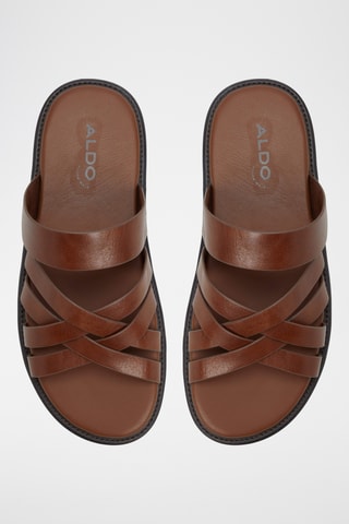 Leren Muiltjes Haniff - Bruin