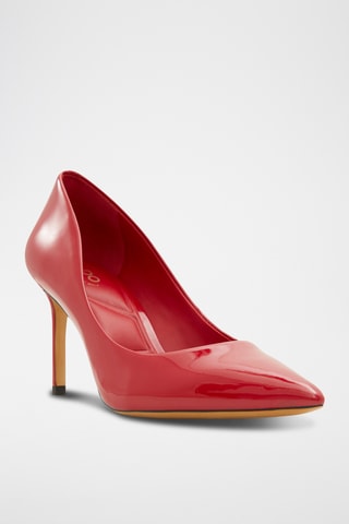 Gelakte Pumps Stessymid - Rood