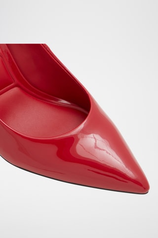 Gelakte Pumps Stessymid - Rood