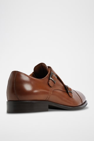 Richelieus en cuir Zelasien - Marron