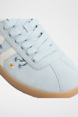 Leren Sneakers Chicsneaker - Lichtblauw