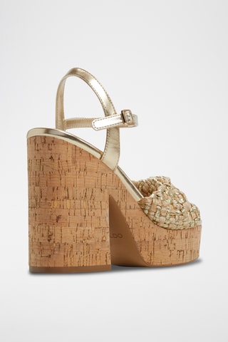 Sandales compensées Ulialdan - Beige