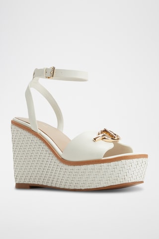 Sandales compensées Ybylin - Blanc