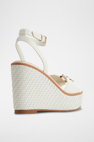 Sandales compensées Ybylin - Blanc